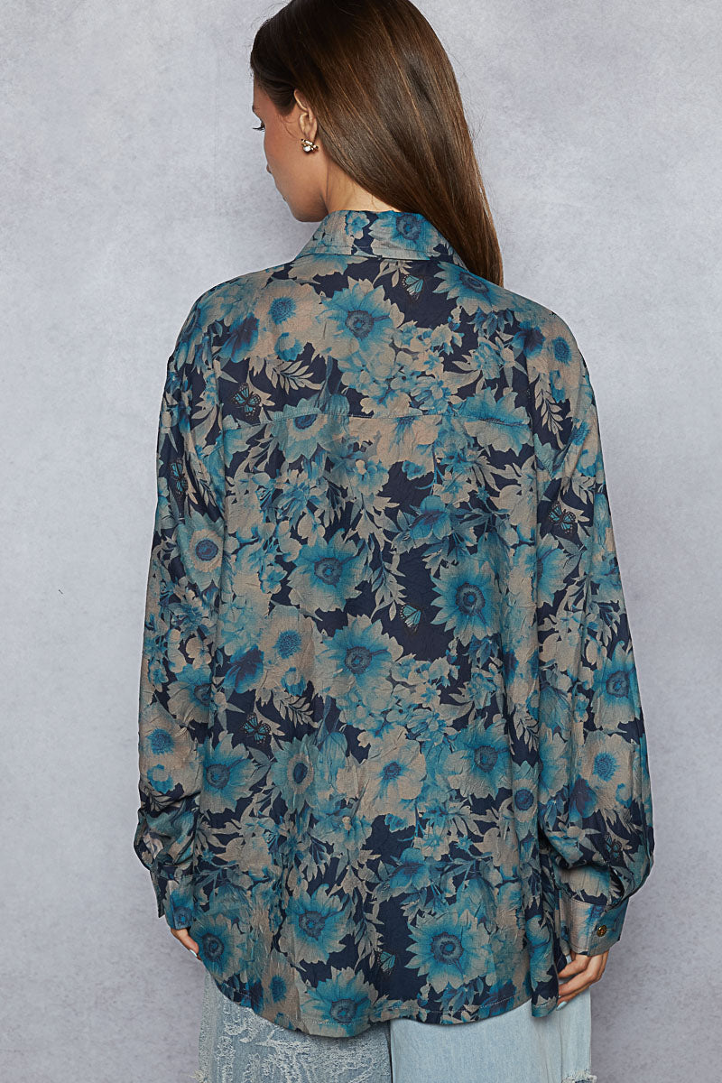 Pol Long Sleeve Shirt With Adjustable Cuff