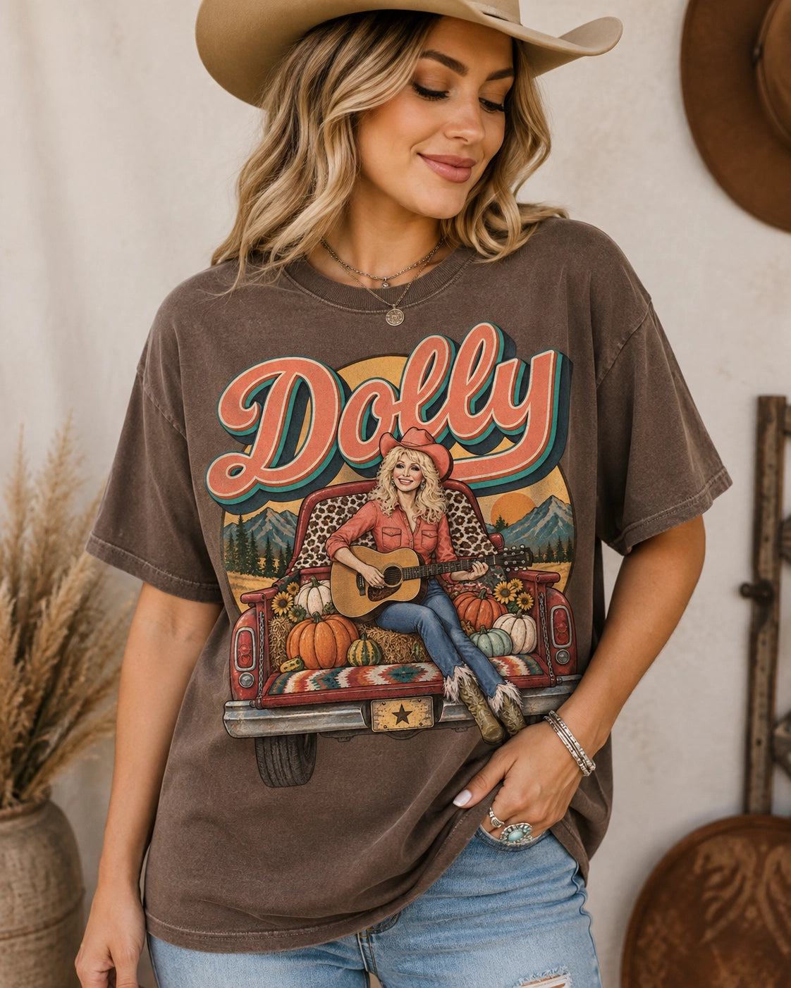 Dolly Pumpkins Truck Nashville Tennessee Tee