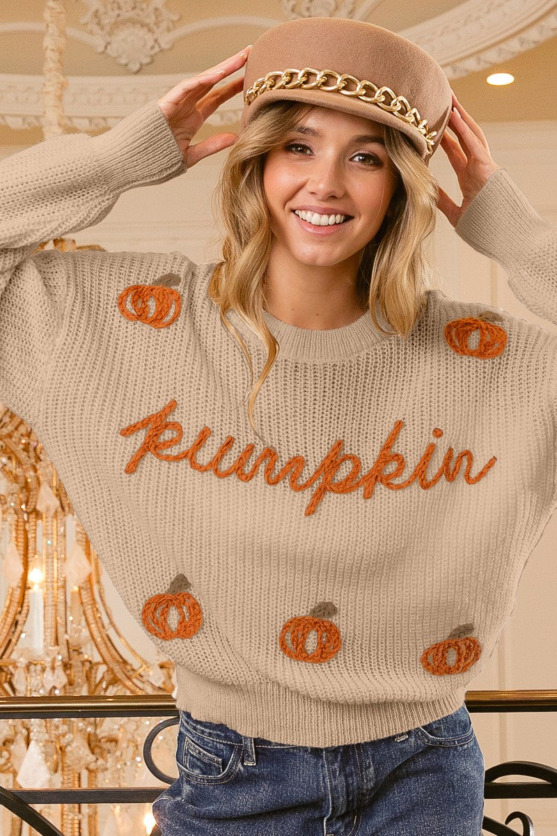 Bibi Pumpkin Sweater
