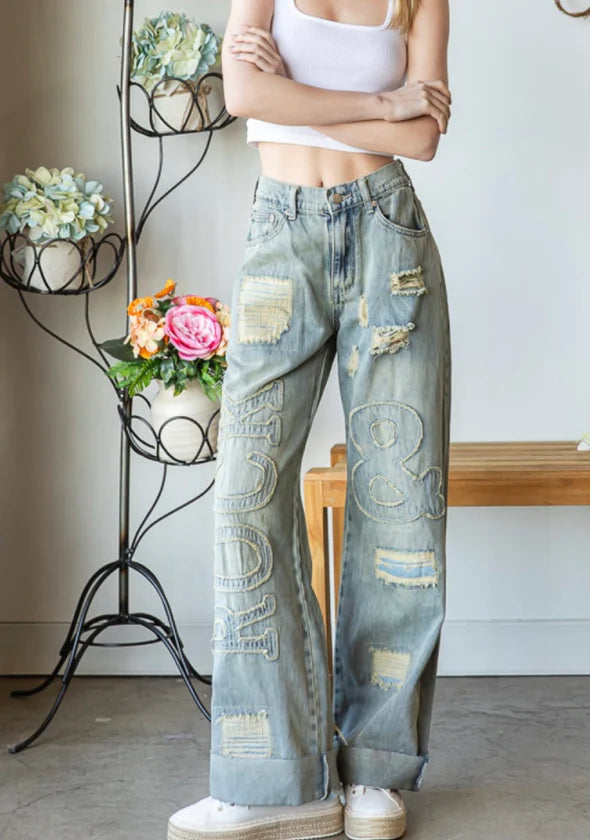 Oli Hali Washed Rock Roll Jeans The Clothing Loft Boutique