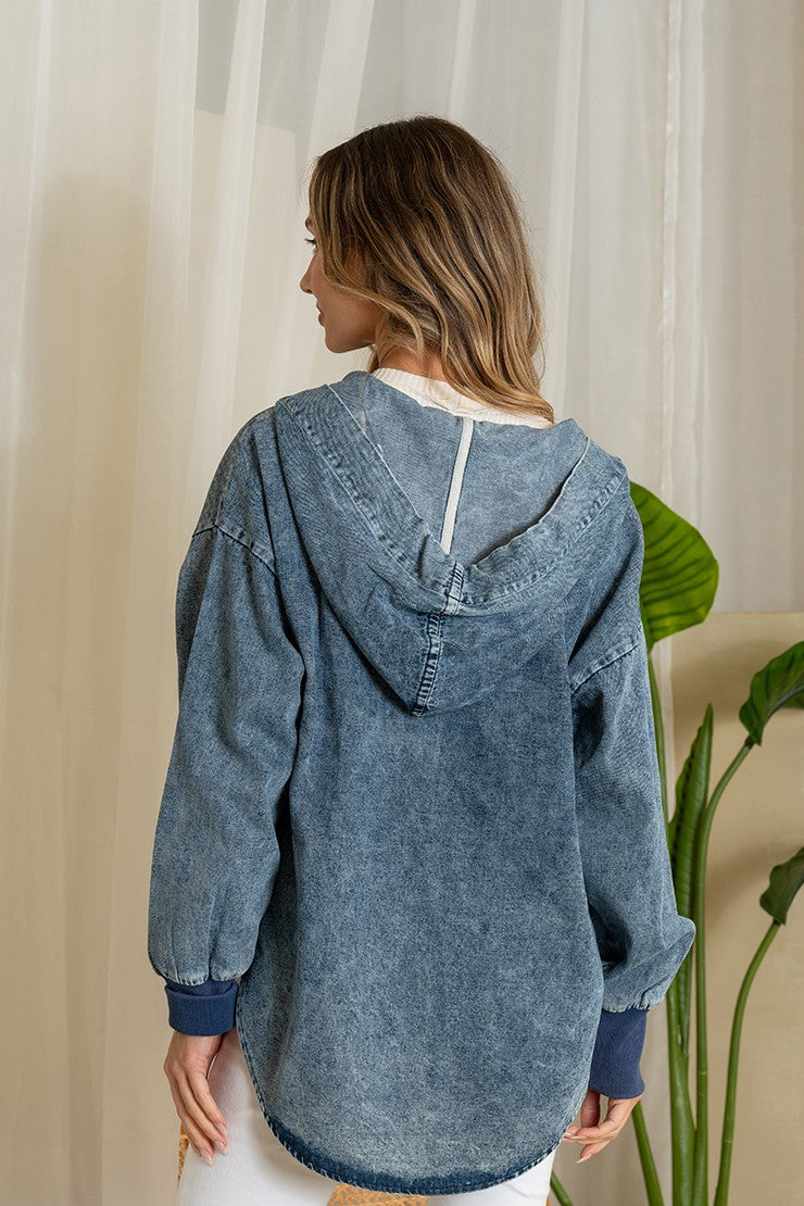 Sew In Love Denim Top