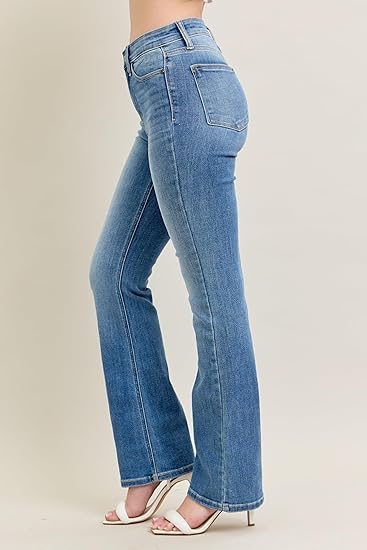 Judy Blue HW Classic Contrast Wash Bootcut