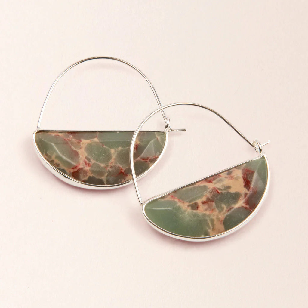 Scout Stone Prism Hoops