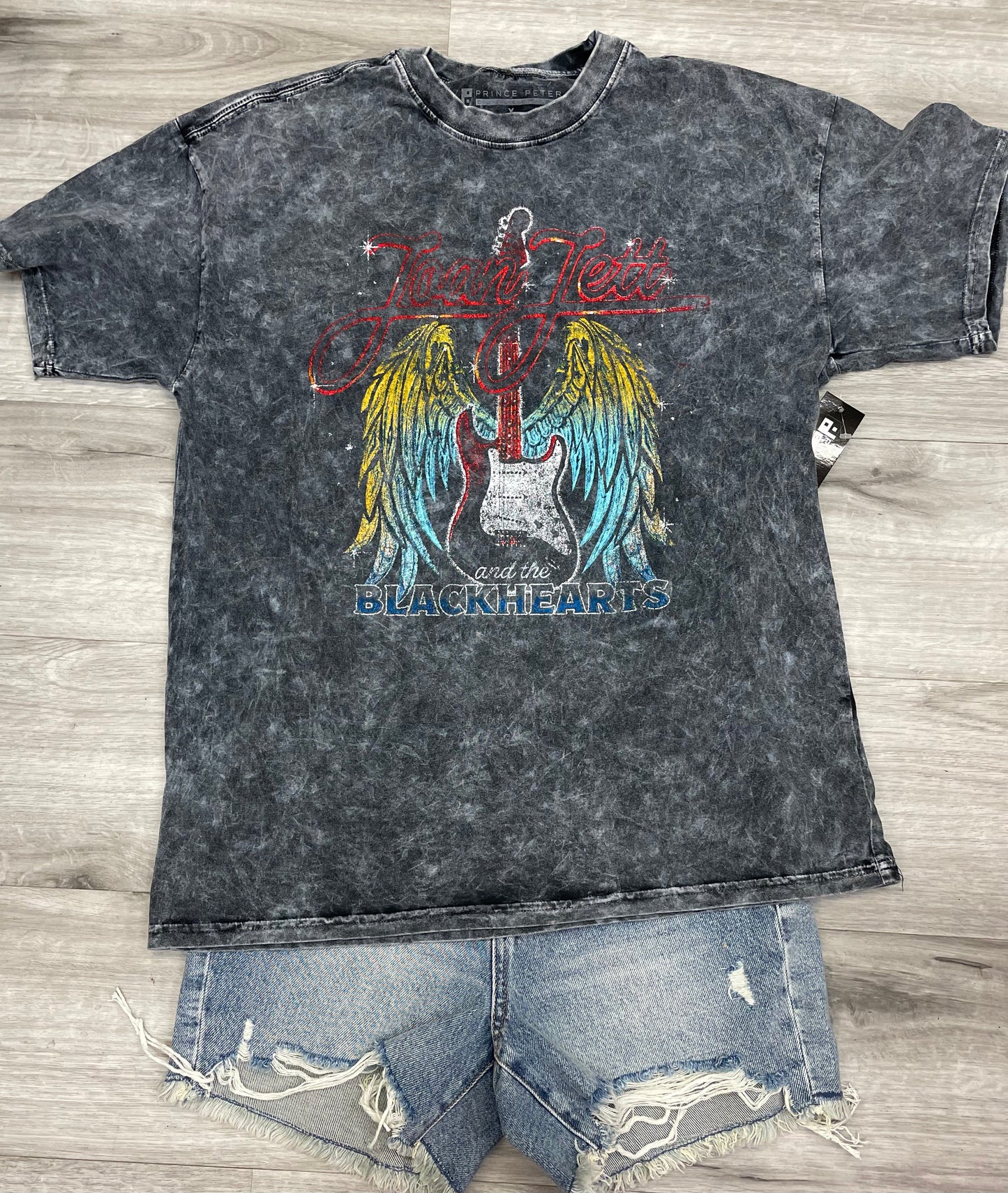 Prince Peter Joan Jett Wings Oversized Tee