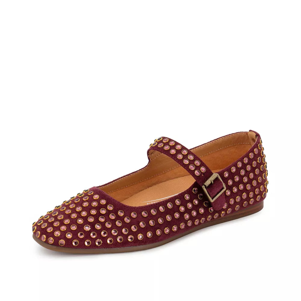 Yellow Box Cantara Mary Jane Flat