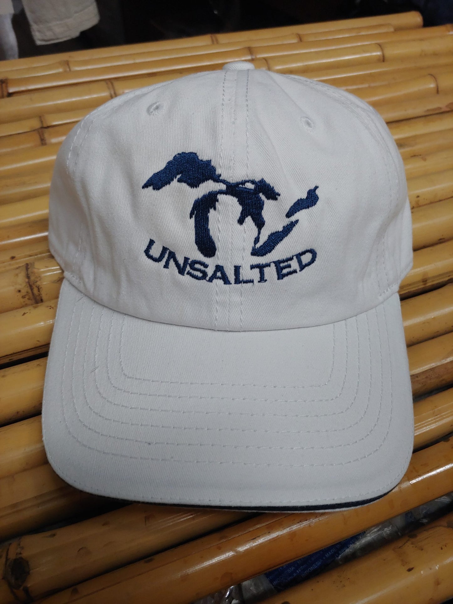 Great Lakes Unsalted Cap With Map