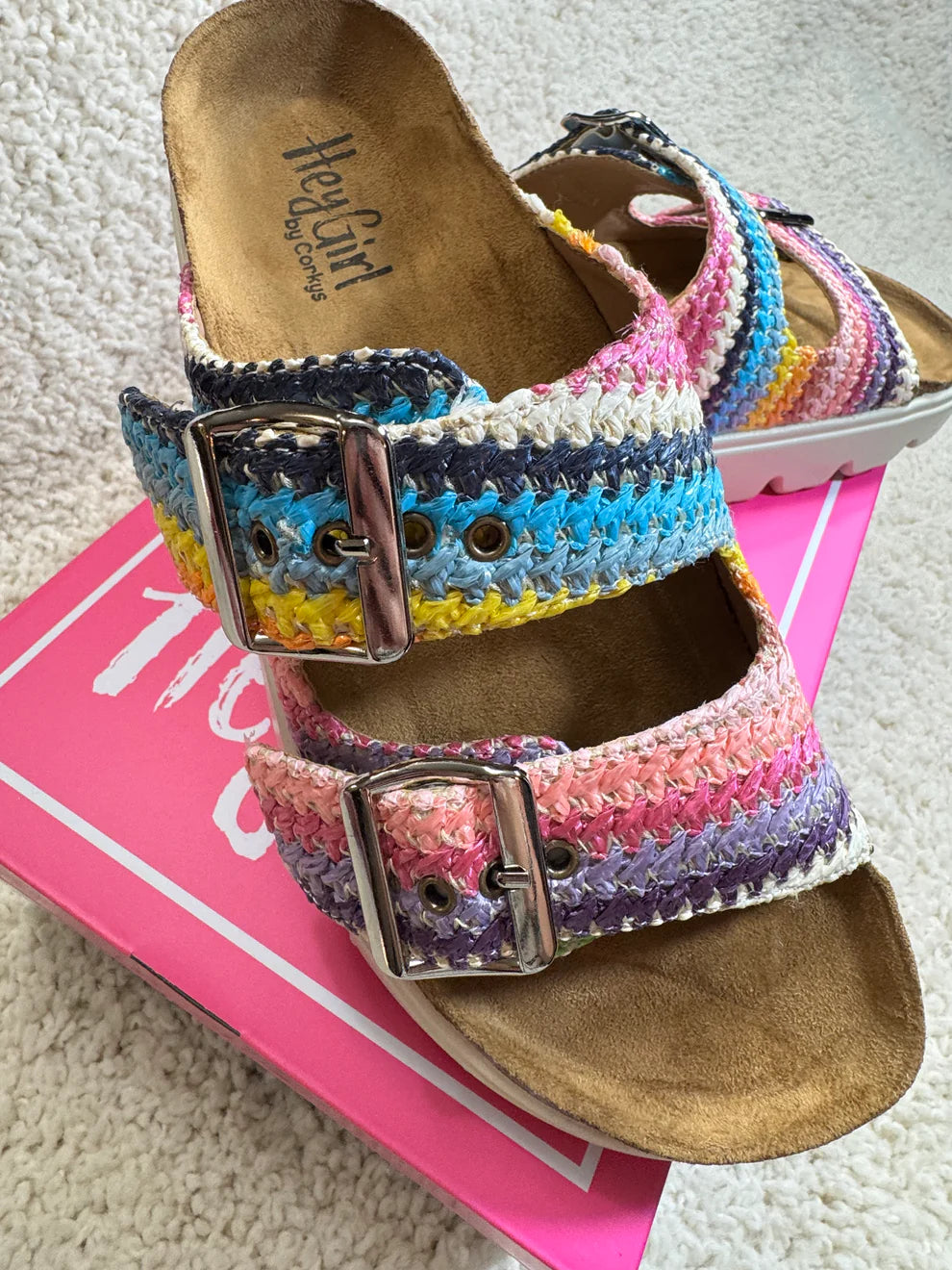 Hey Girl Multi Rumor Has it Sandals