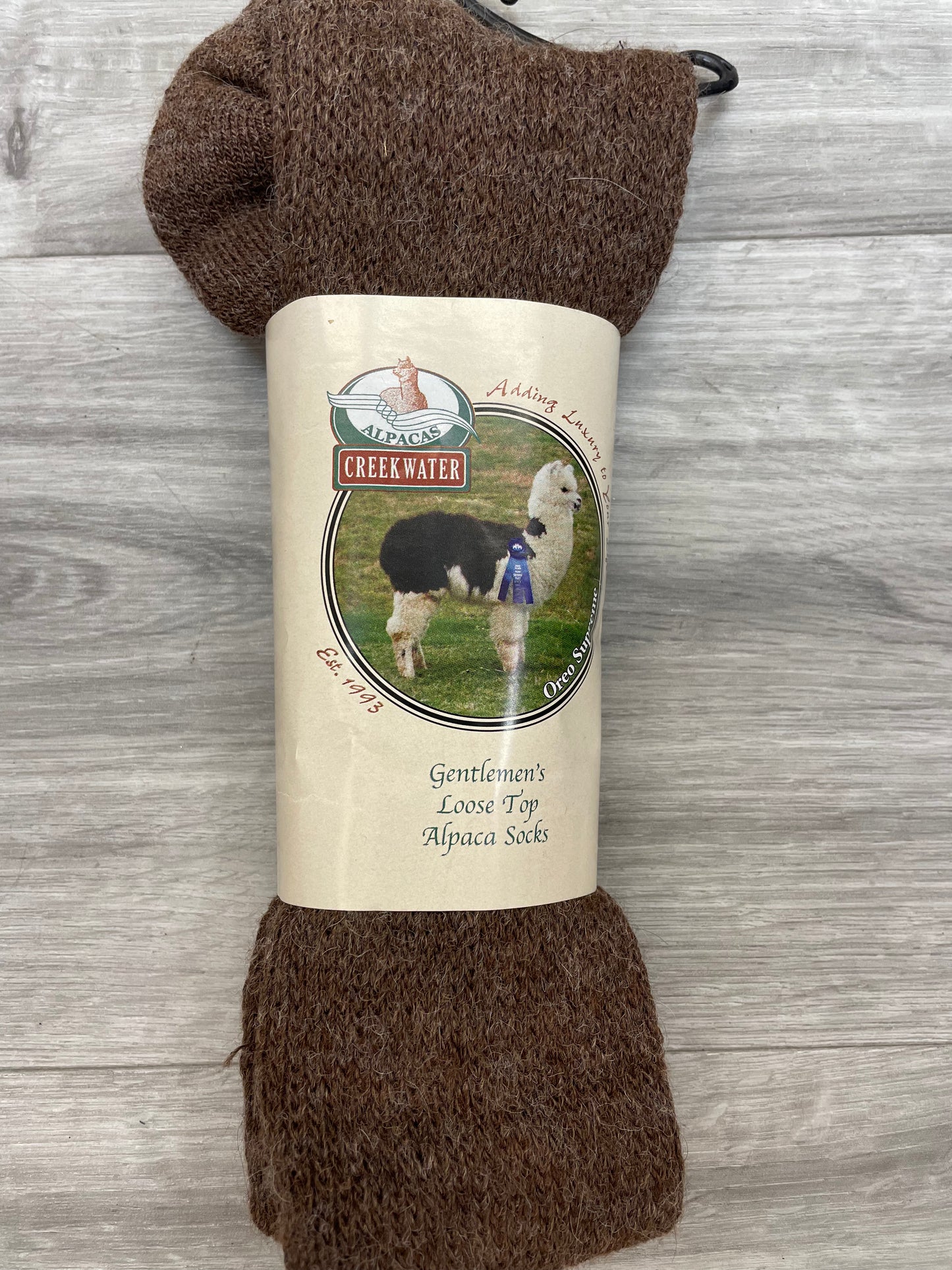 Alpacas Gentlemen's Loose Top Socks