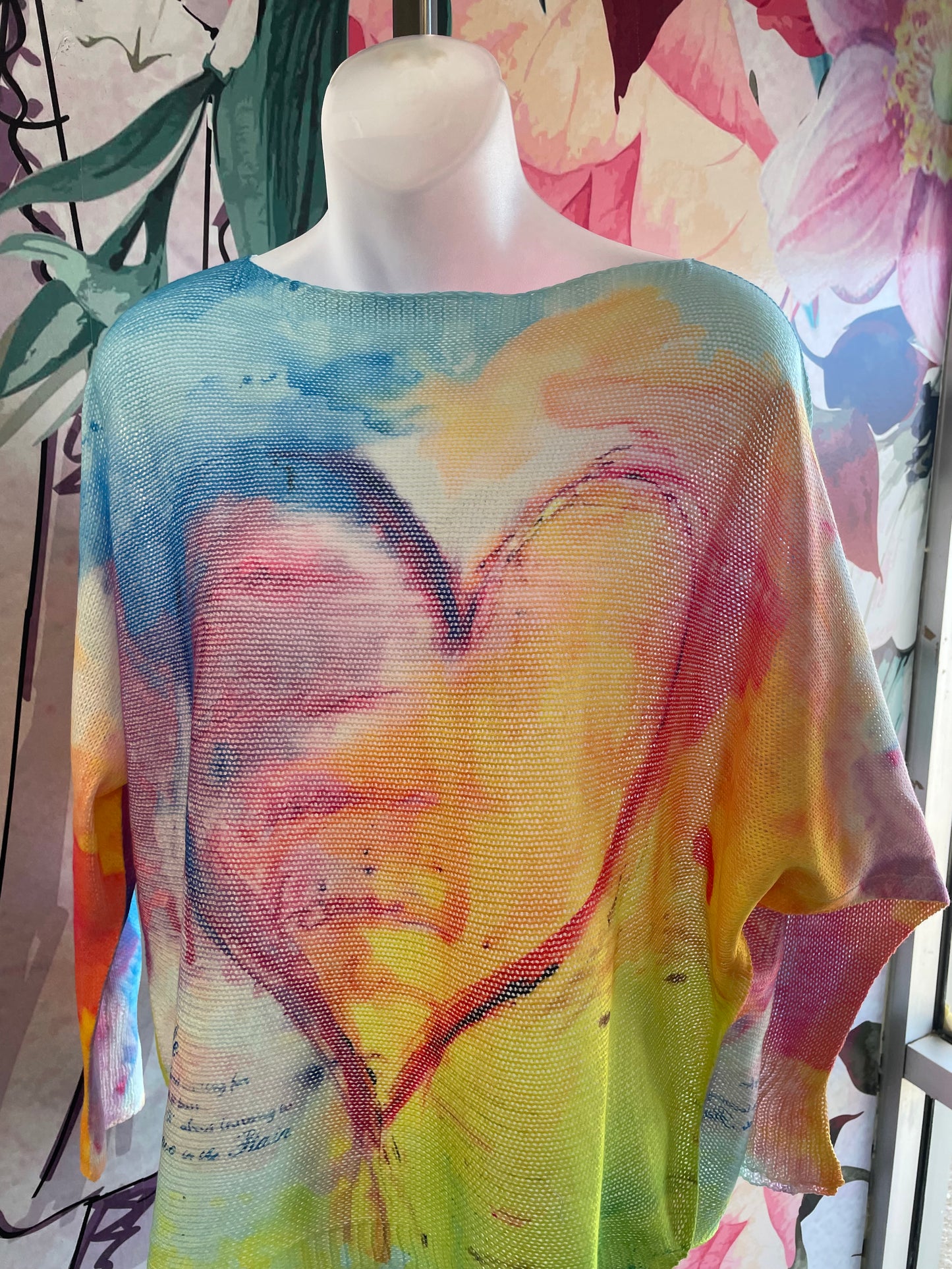 Yolly Watercolor Heart Top