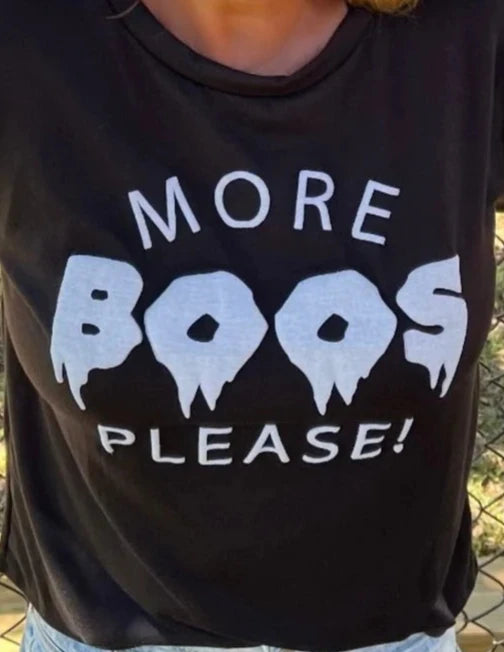 Sew In Love More Boos Please Tee