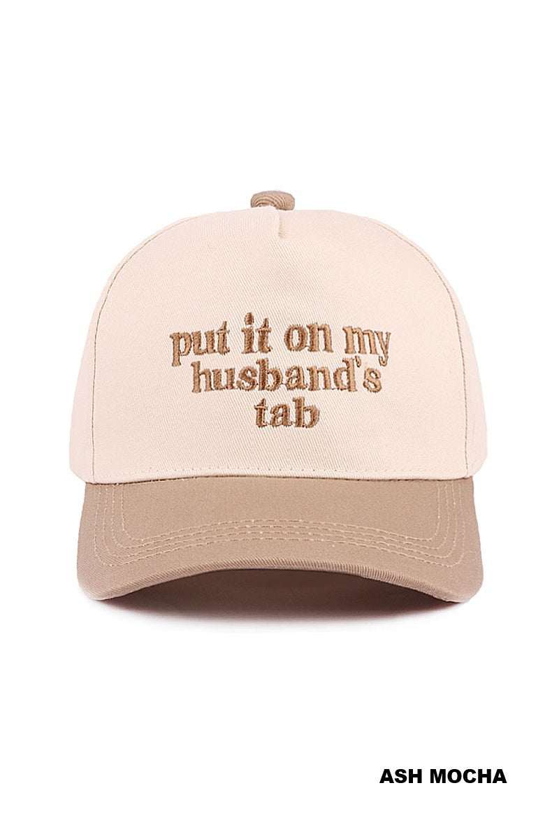 Two Tone Canvas Cotton Ball Cap
