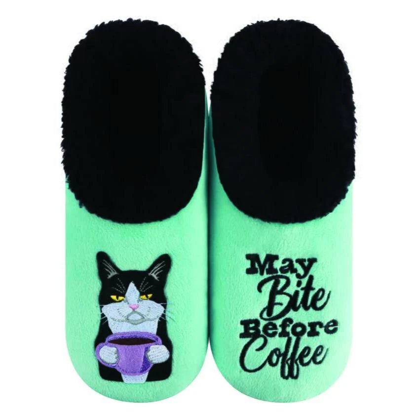 Snoozies May Bite Before Coffee Slippers