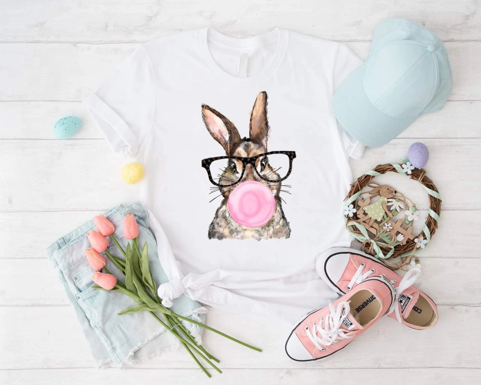 Tultex Bubblegum Bunny Tee