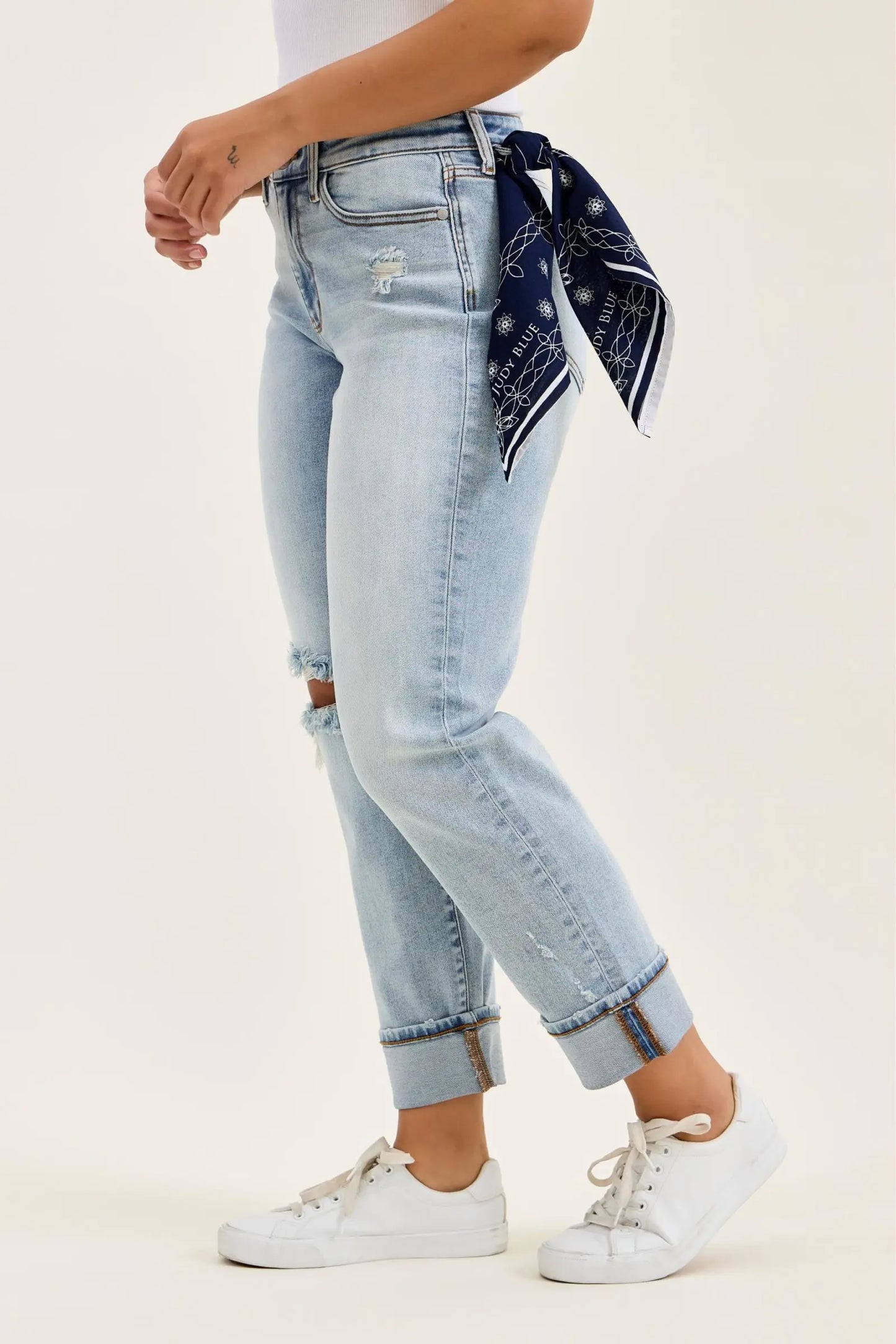 Judy Blue MR Boyfriend W/Bandana Loop