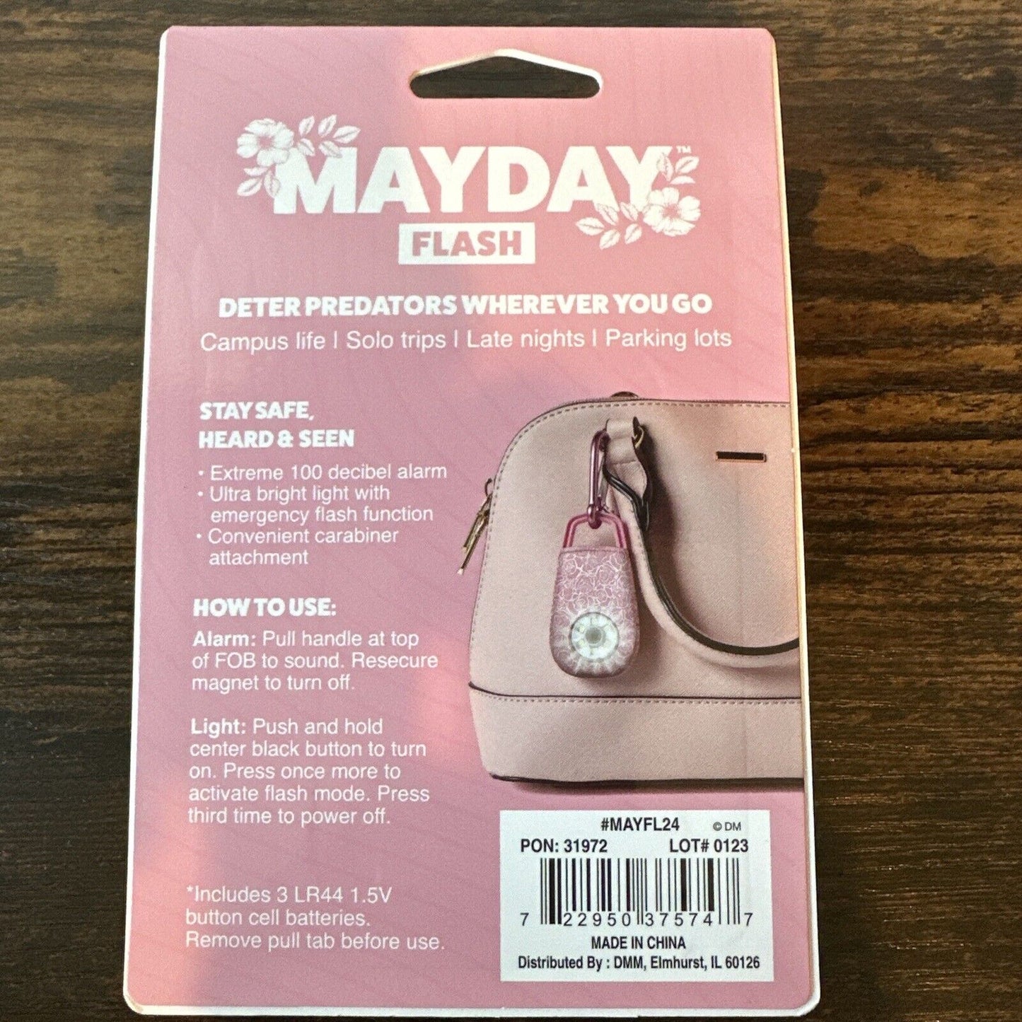 Mayday Flash 2-IN-1 Alarm & Emergency Light