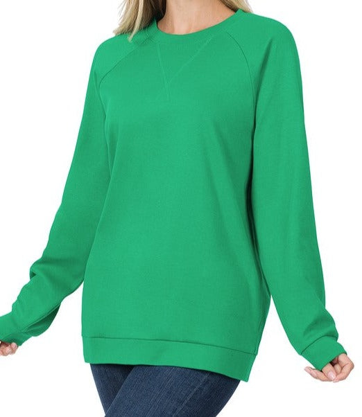 Zenana Solid Pullover