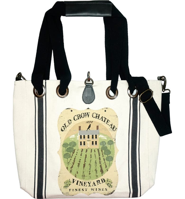 Vintage Addiction Old Crow Chateau Vineyard Tote