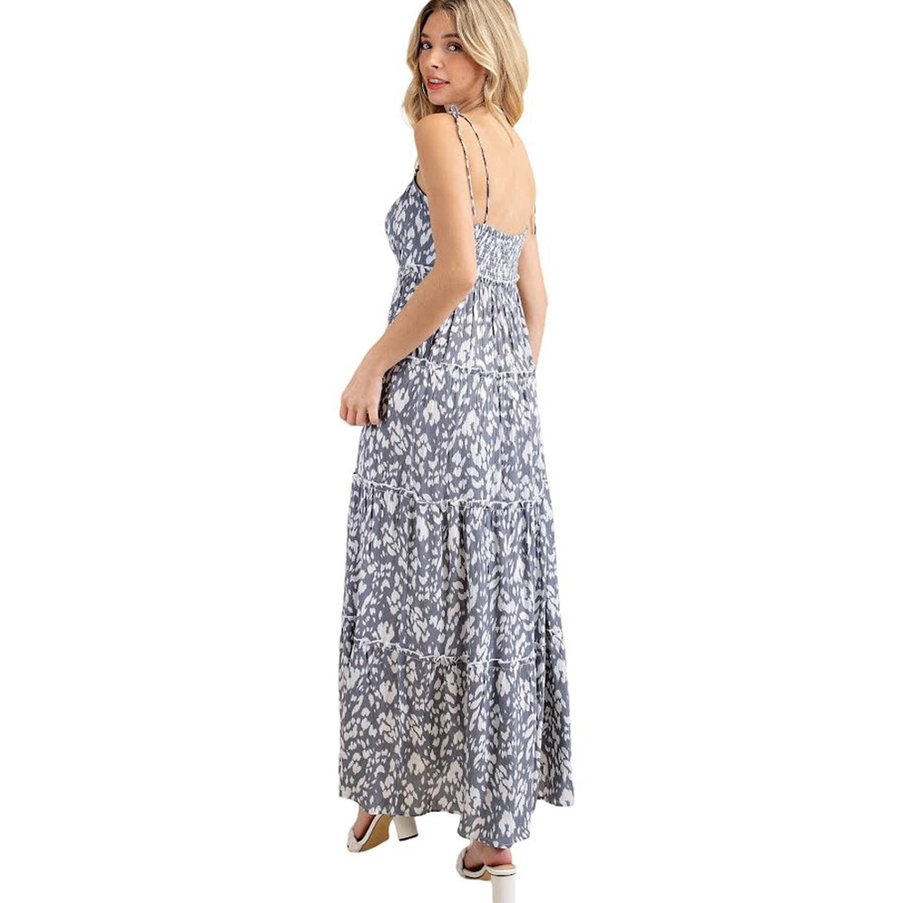 Kori Animal Print Maxi Dress