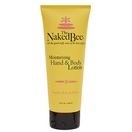 The Naked Bee 6.7oz Vanilla, Rose & Honey Lotion