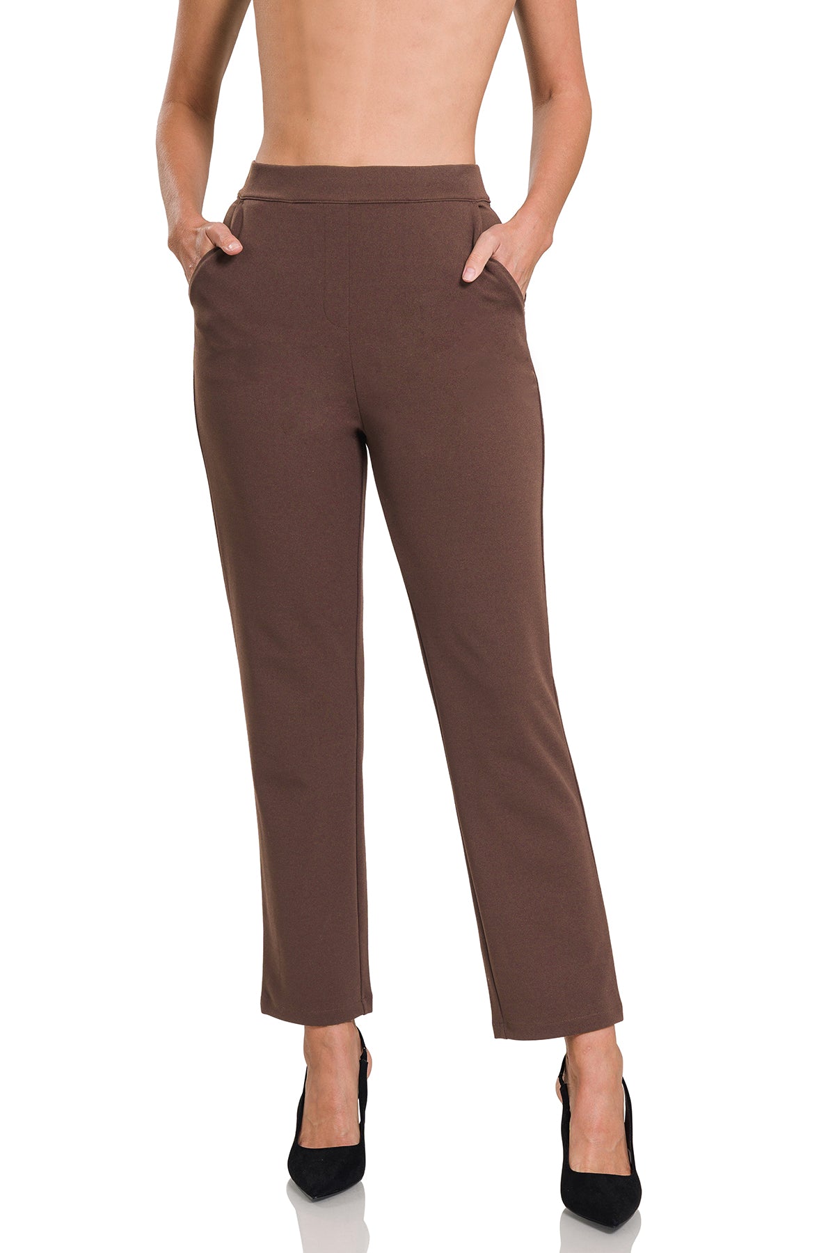 Zenana Pull-On Dress Pant