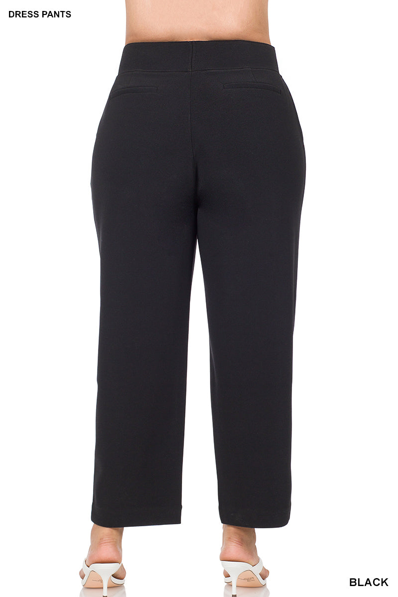 Zenana Pull-On Dress Pant Plus