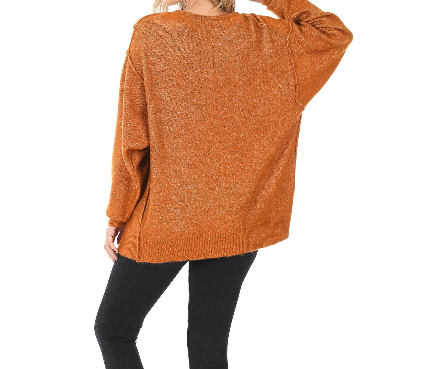 Zenana Melange Button Down Cardigan