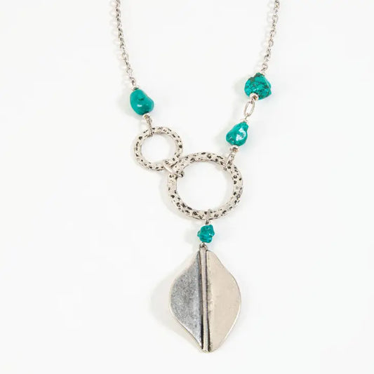 Howards Silver/Turquoise Necklace