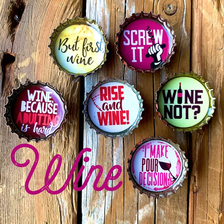 Wine Magnet 6 Pack