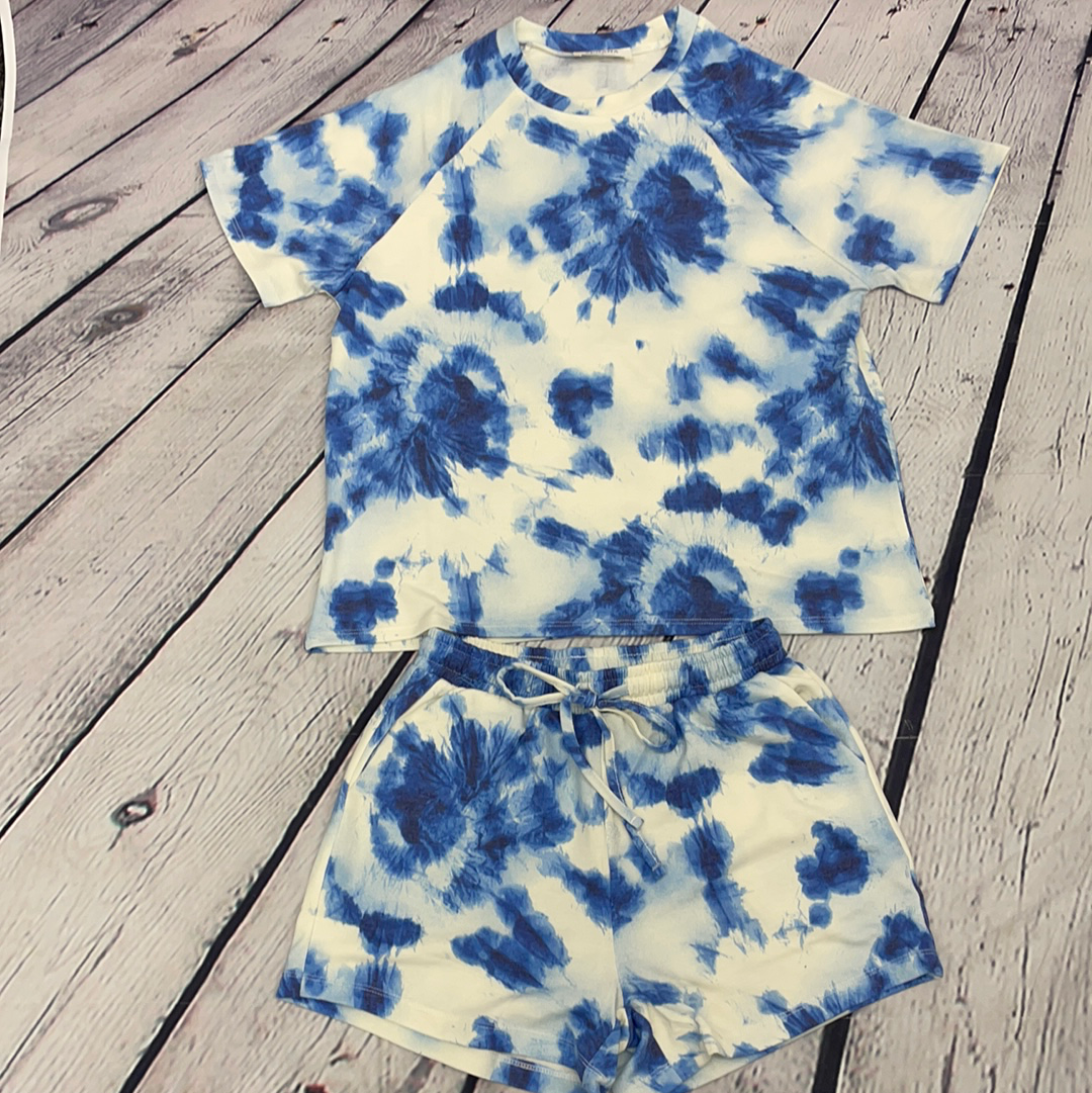 Zenana 2 Piece Tie Dye Sets