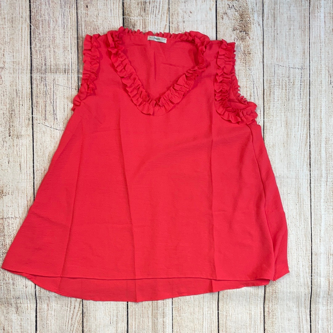 Jodifl Sleeveless Ruffle Top