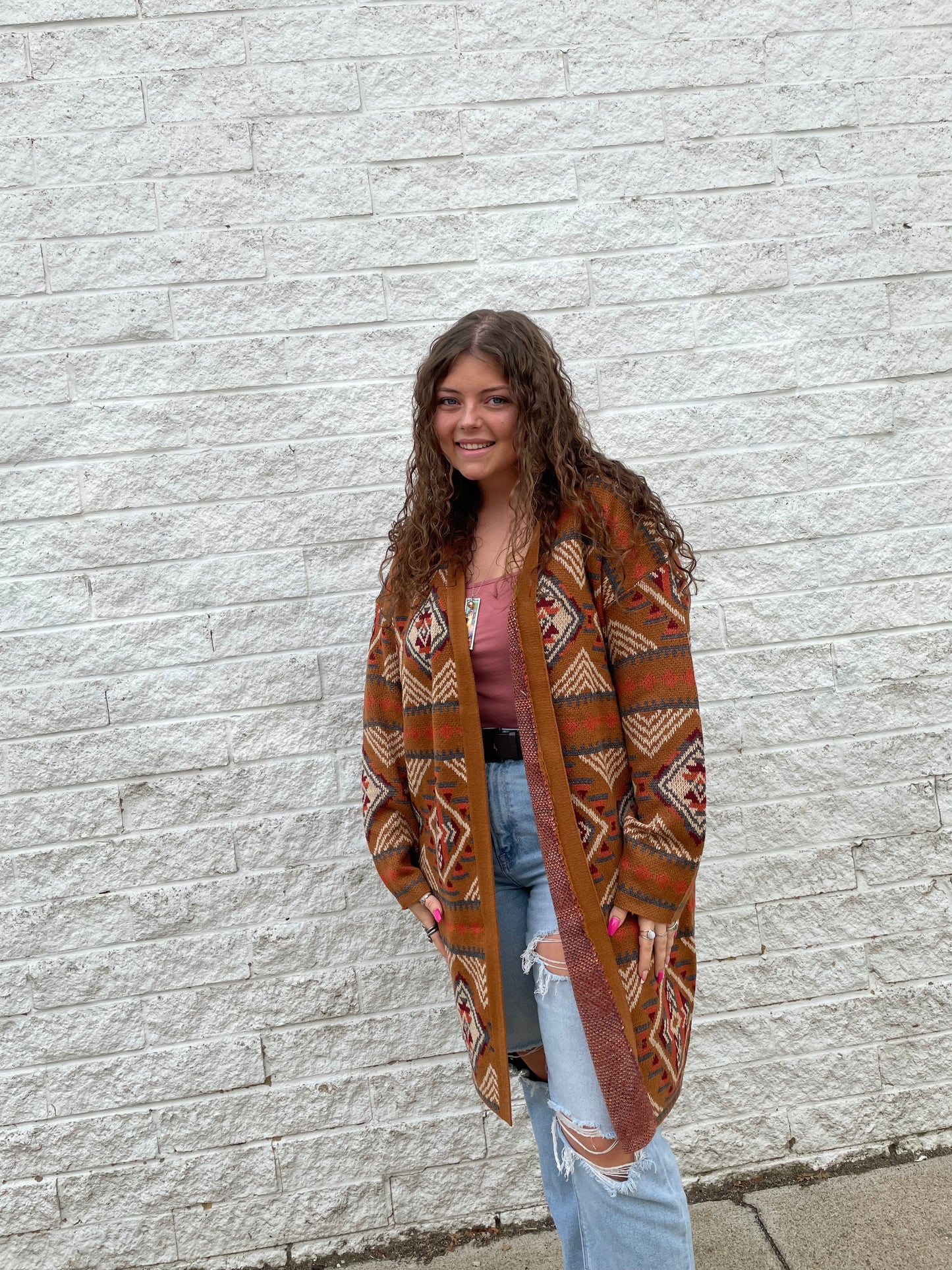 Andree Aztec Cardigan