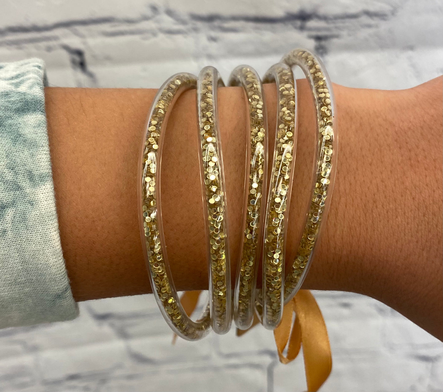 Shamelessly Sparkle Multicolor Sequin Tube Bracelet