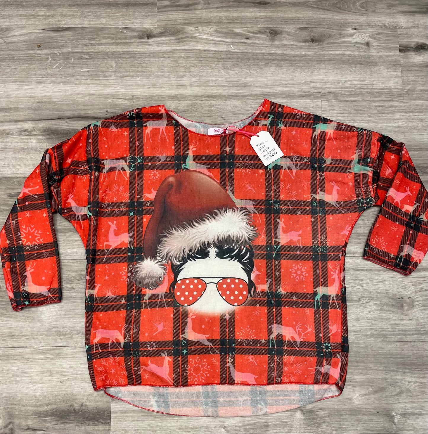 Yolly Santa Girl With Sunglasses