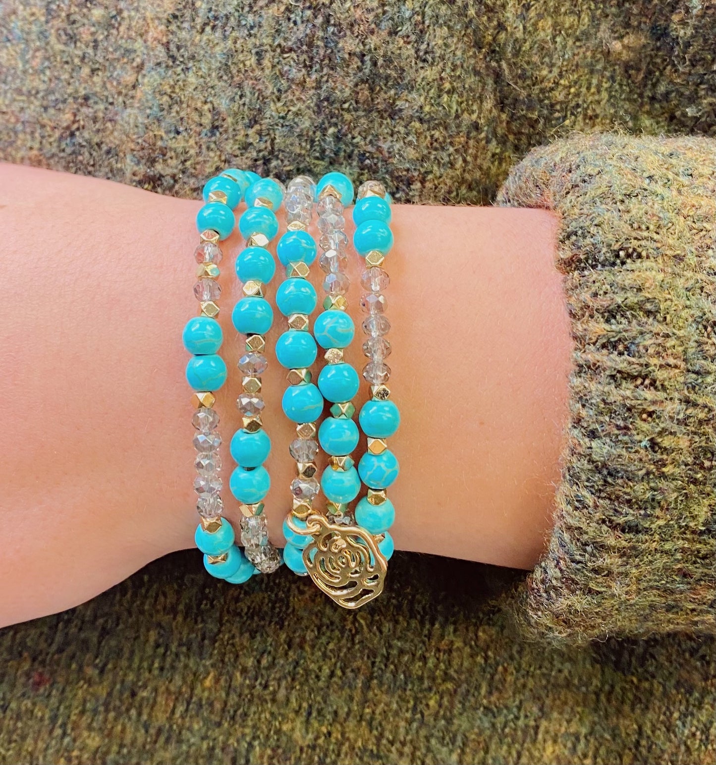 Soul Stacks Wrap Bracelet and Necklace