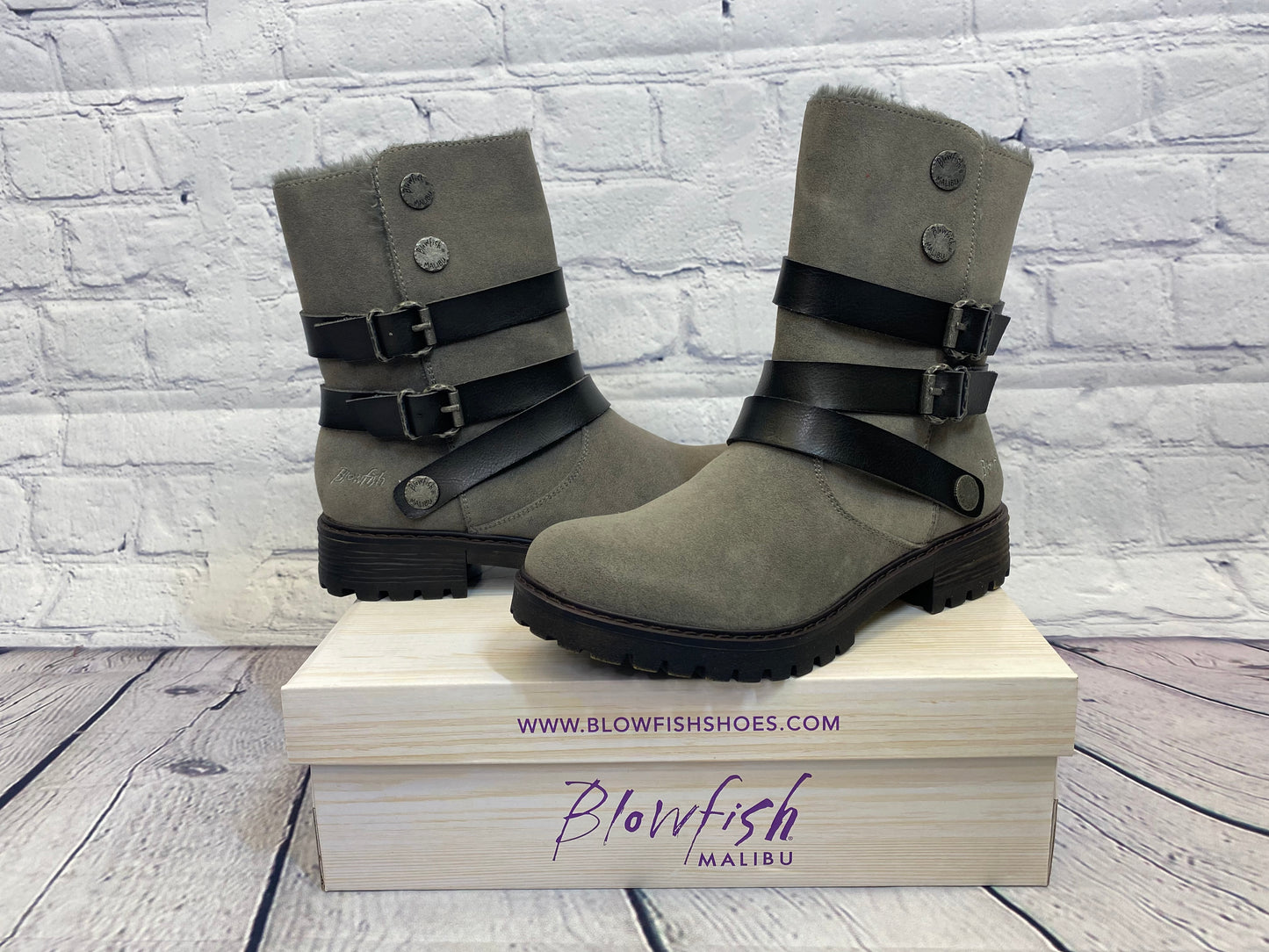 Blowfish Strappy Boots