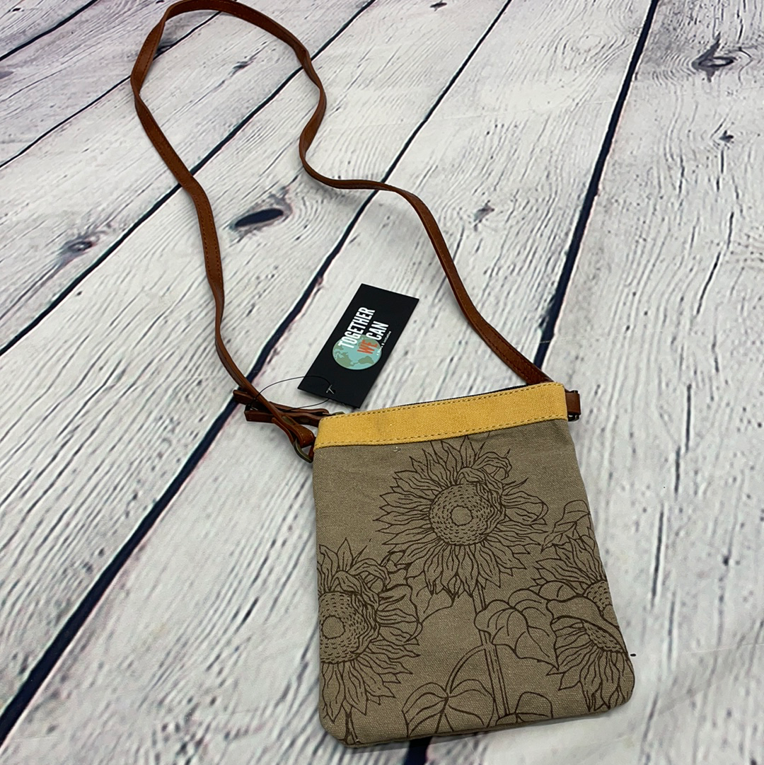 Mona B Sunny Re-Cycled Crossbody