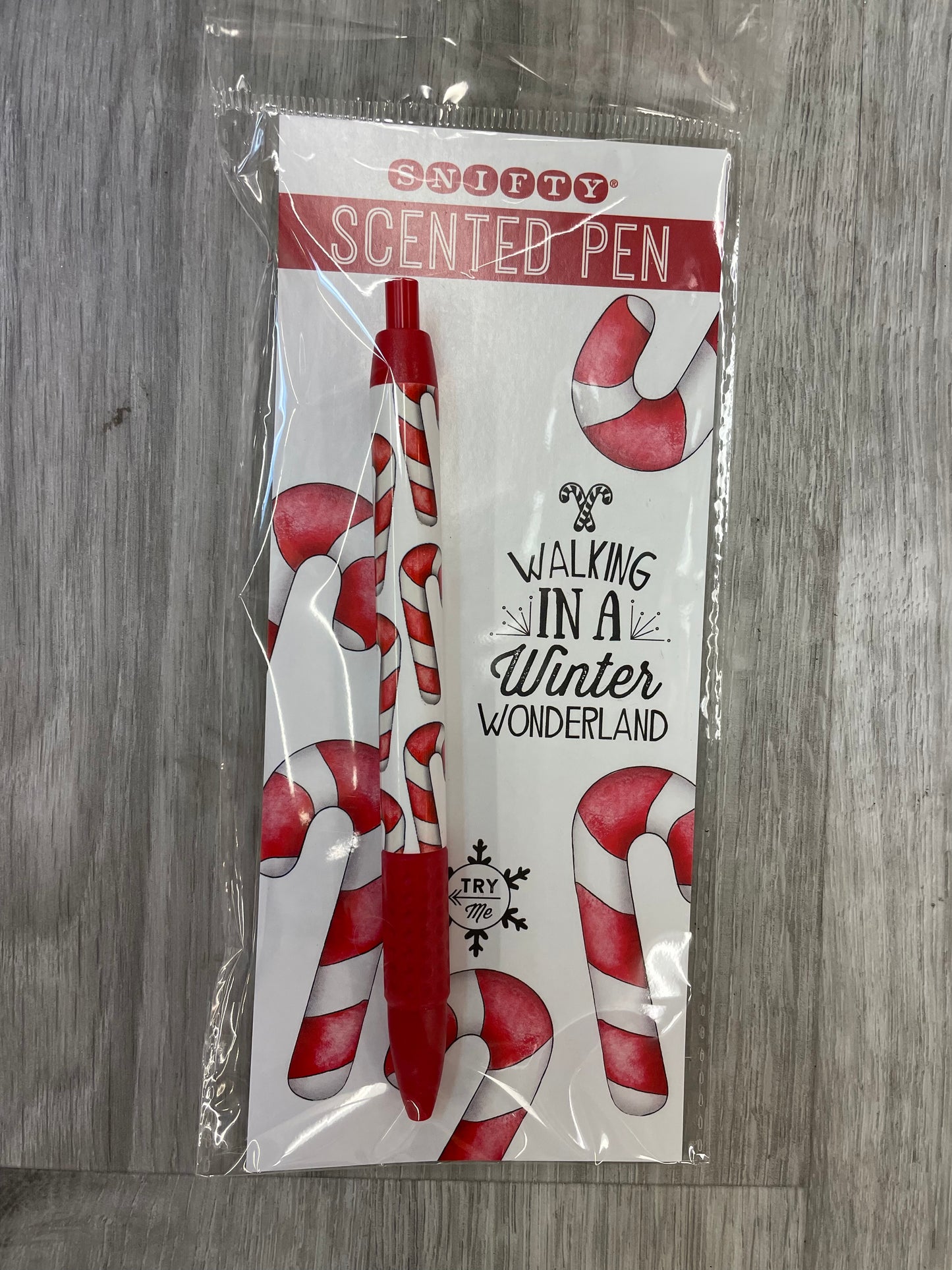 Snifty Candy Cane Scented Pen