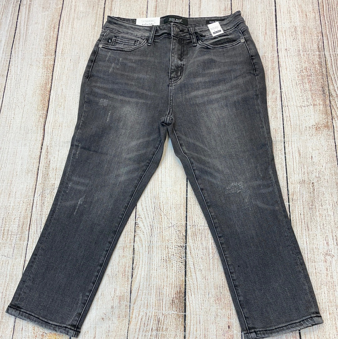 Judy Blue High Waist Grey Capris