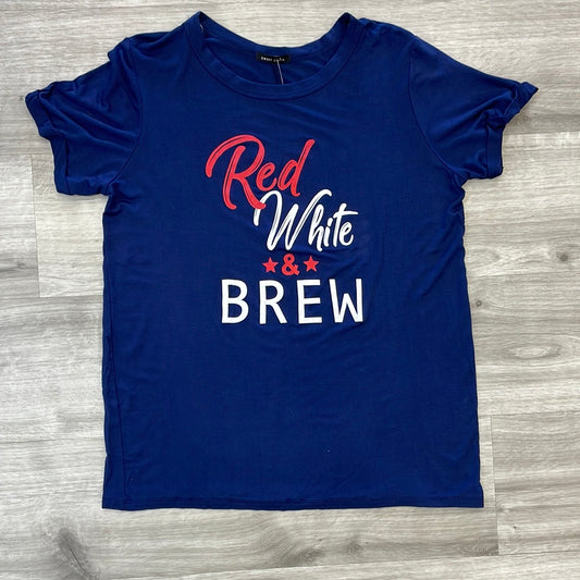 Sweet Claire Red, White & Brew Tee
