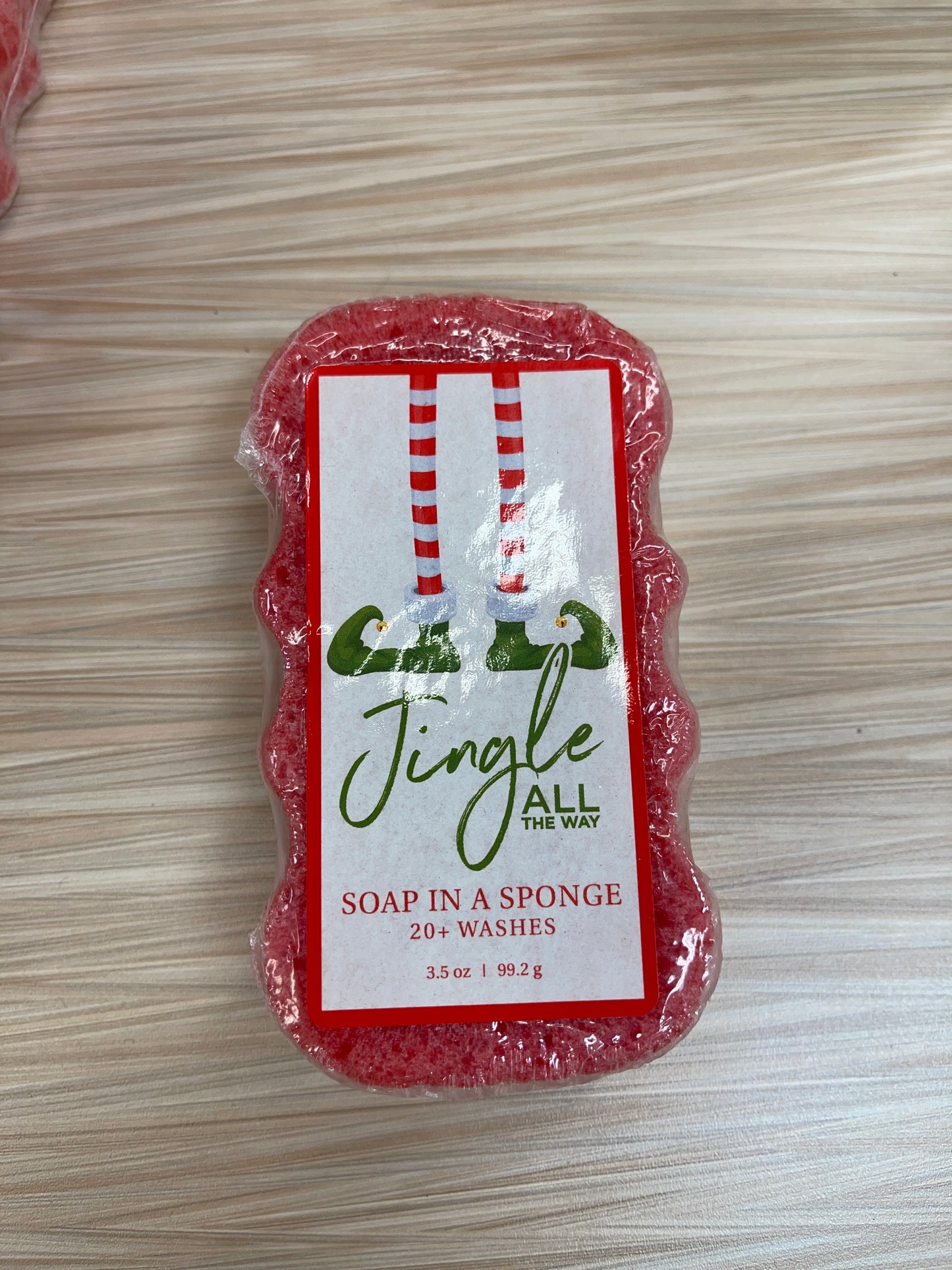 Caren Jingle All The Way Shower Sponge