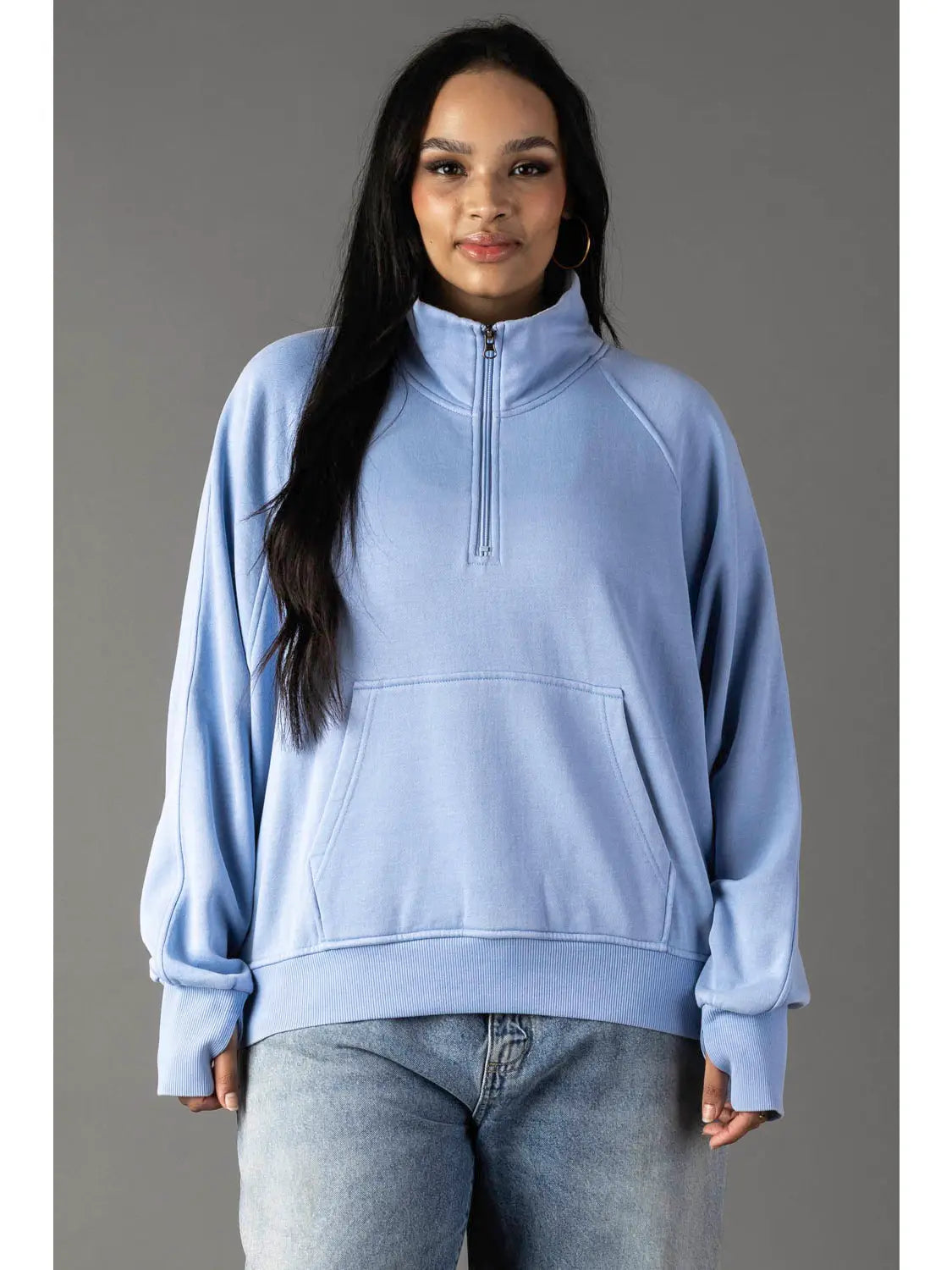 Panache Apparel Quarter Zip Sweatshirt