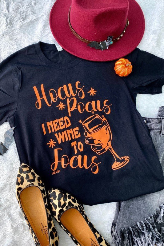 Bella Canvas Hocus Pocus Wine Tee