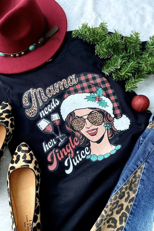 Bella Canvas Mama Needs Her Jingle Juice