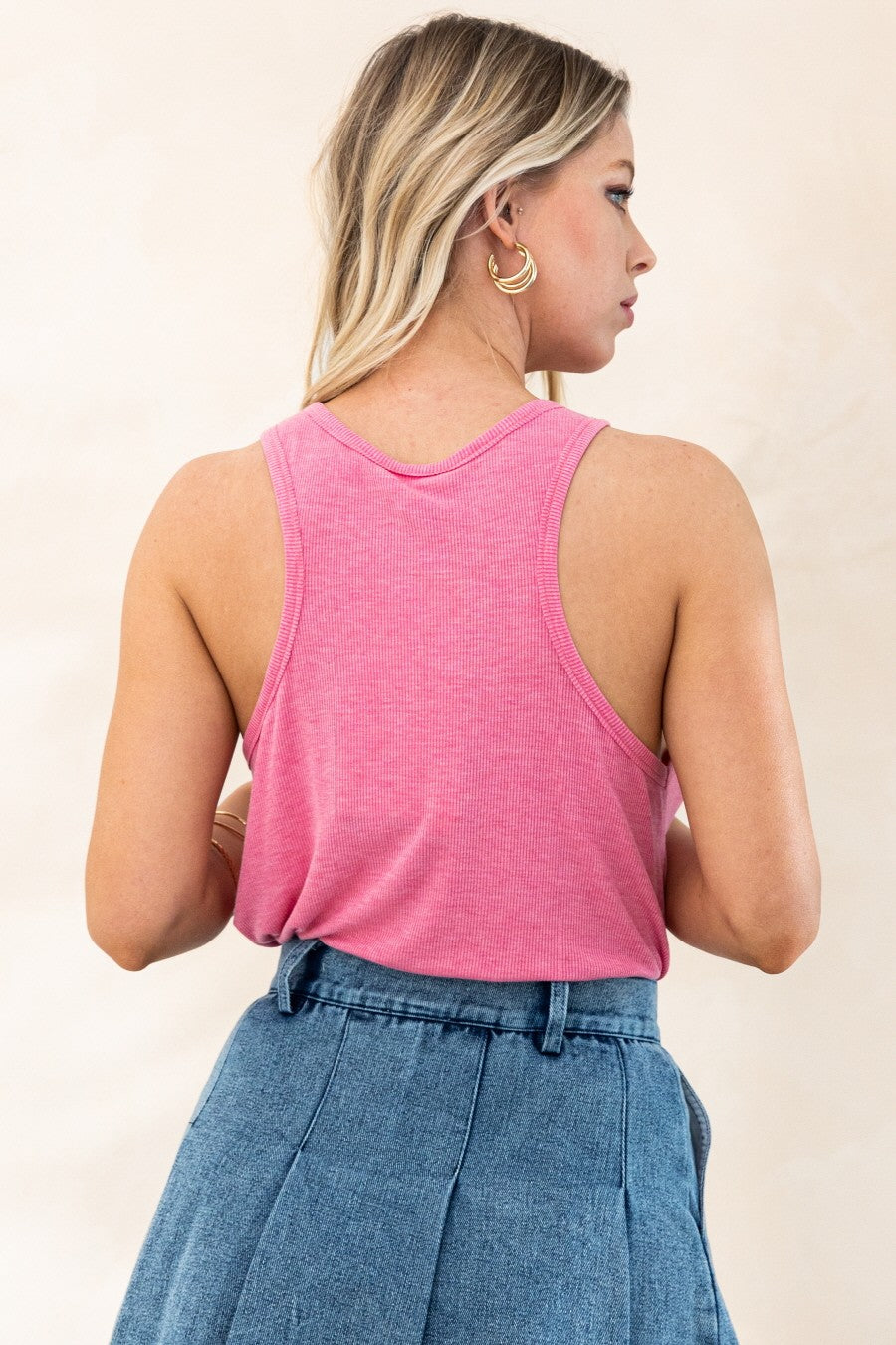 ODDI Rib Knit Tank