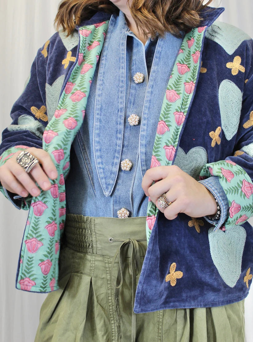 Chap & Graham Designs Reversible Velvet Jackets