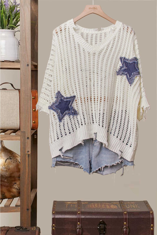 Mello Star Knit Pullover