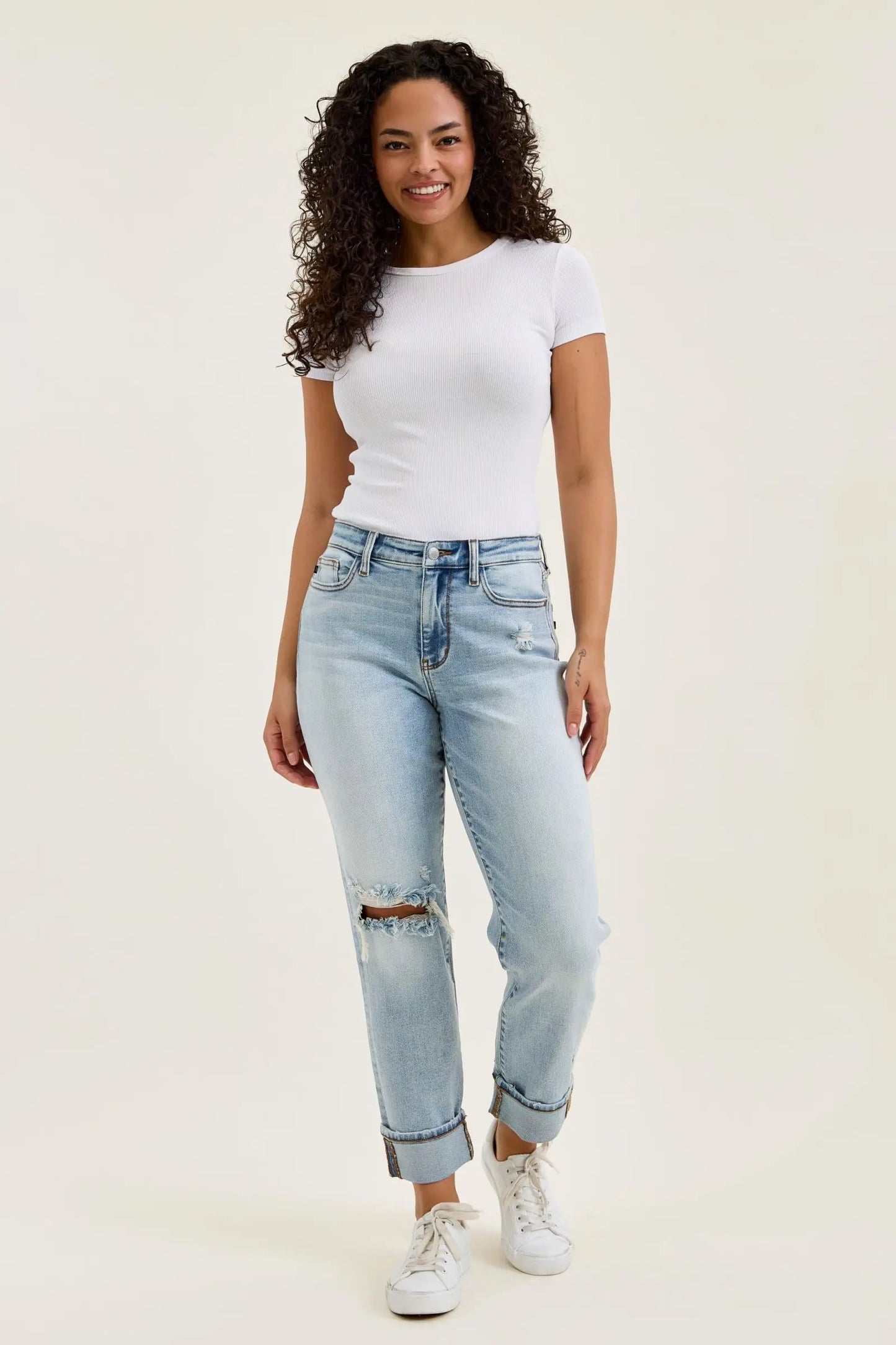 Judy Blue MR Boyfriend W/Bandana Loop