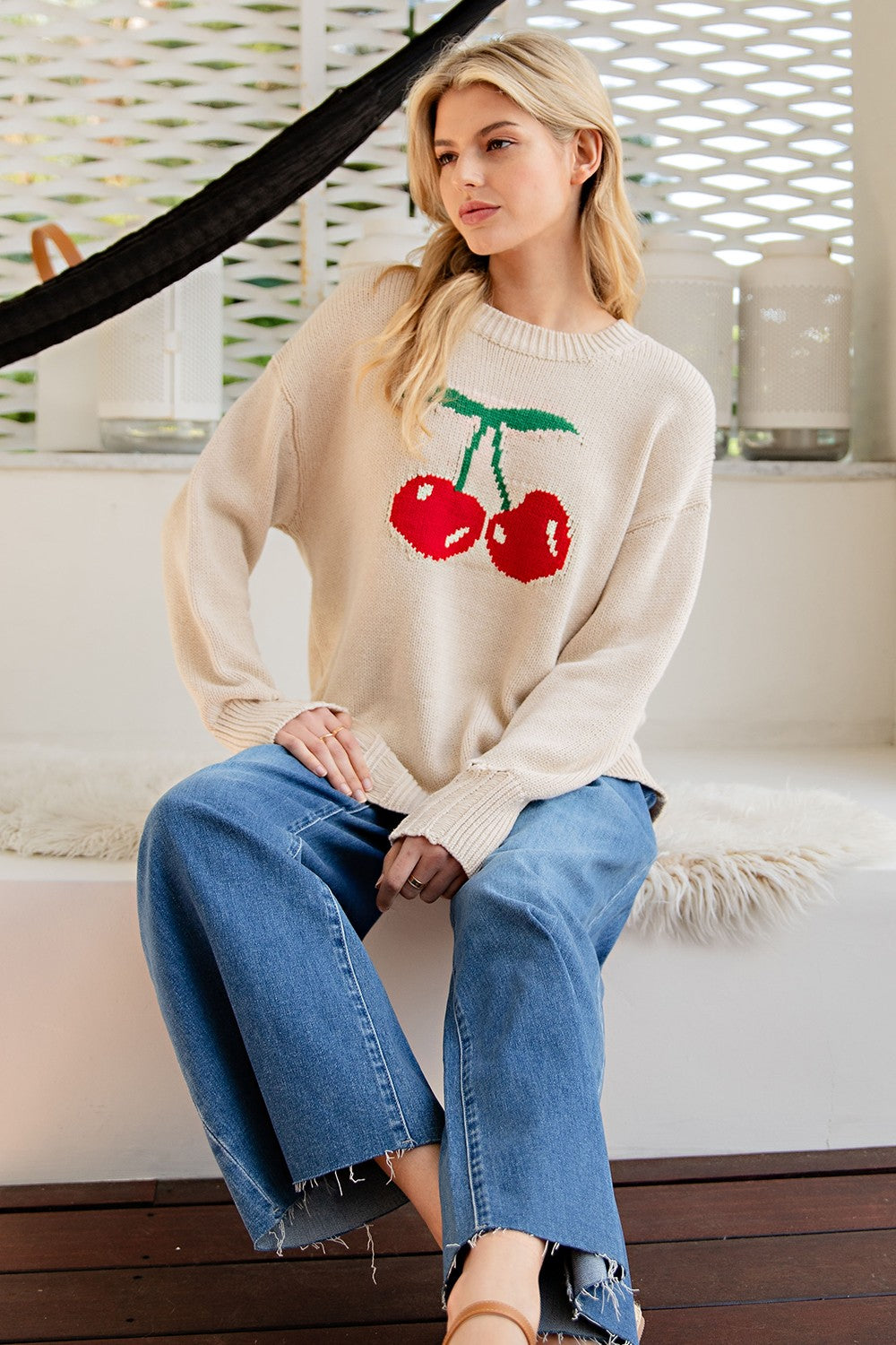 ee:some Cherries Sweater