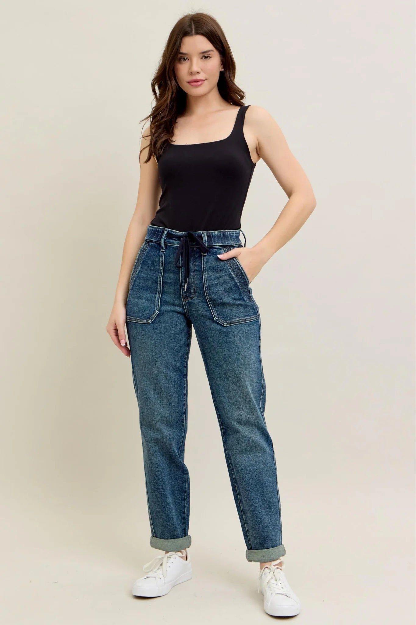 Judy Blue HW Vintage Wash Jogger