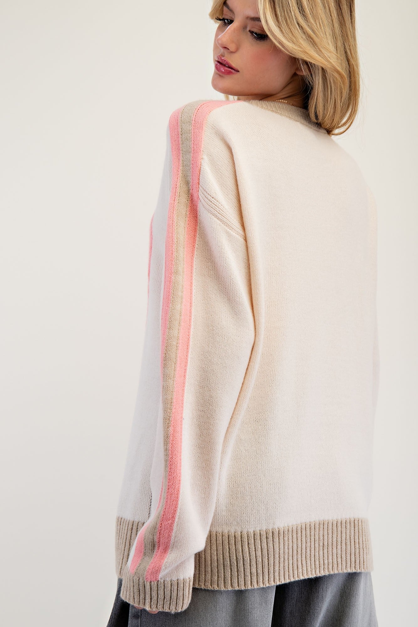 Easel Bon Jour Knitted Sweater